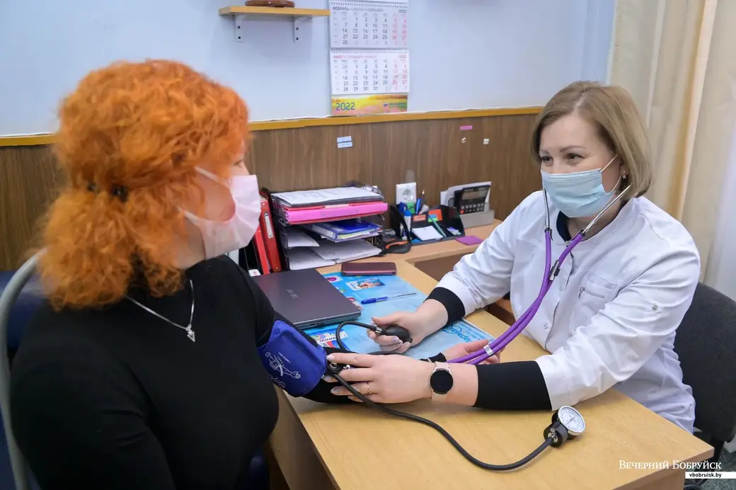 27.01.2022. Бобруйск. Врач-терапевт санатория «Шинник» Татьяна Цыбуленко