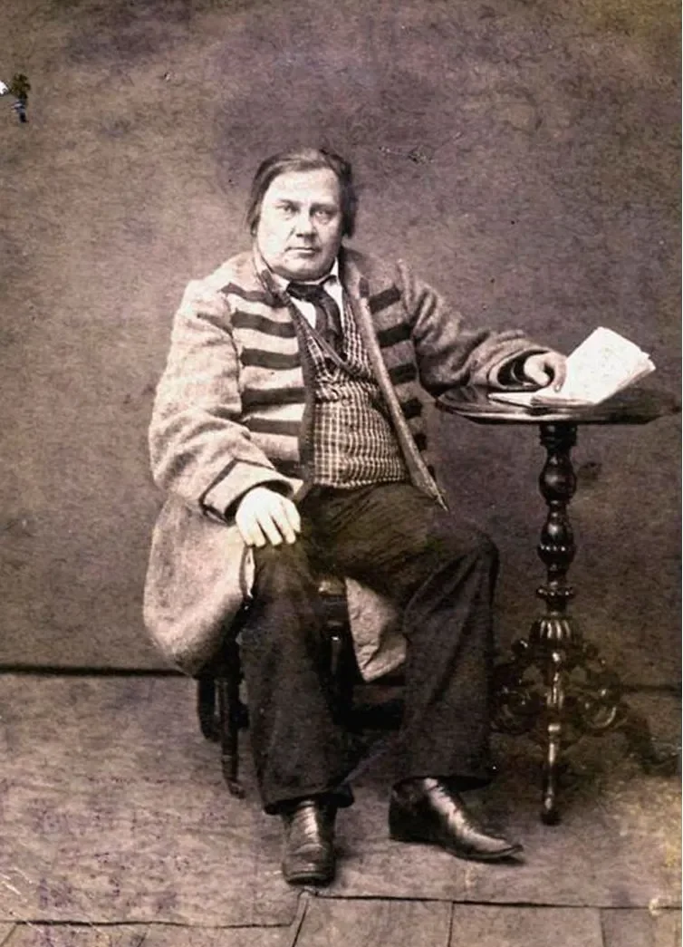 Хрестоматийное фото Винцента Дунина-Марцинкевича (1808-1884), датированное 19-м веком.