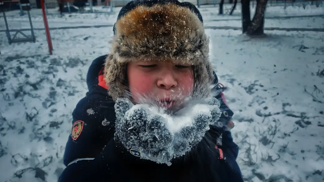 Елена Ерешко. Снежная метель на ладонях
