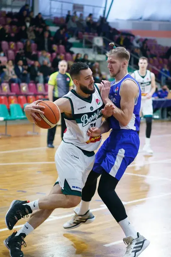 Борисфен - БГУИР. 05.02.2022. Счет 73 - 61. Фото: Александр Гребенев