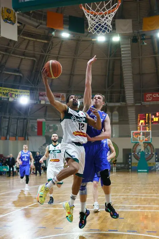 Борисфен - БГУИР. 05.02.2022. Счет 73 - 61. Фото: Александр Гребенев