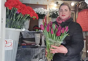 Весна идет: первые тюльпаны появились в продаже в Могилеве