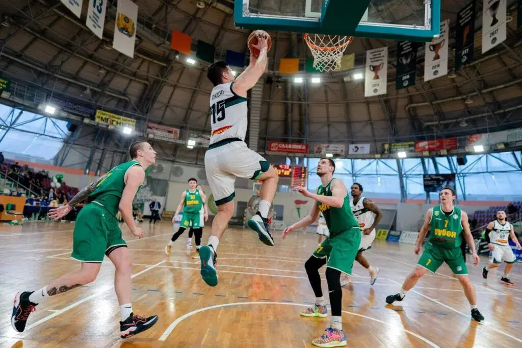 Чемпионат Беларуси по баскетболу. 12.02.2022. Борисфен - Рубон - 93:71. Могилев