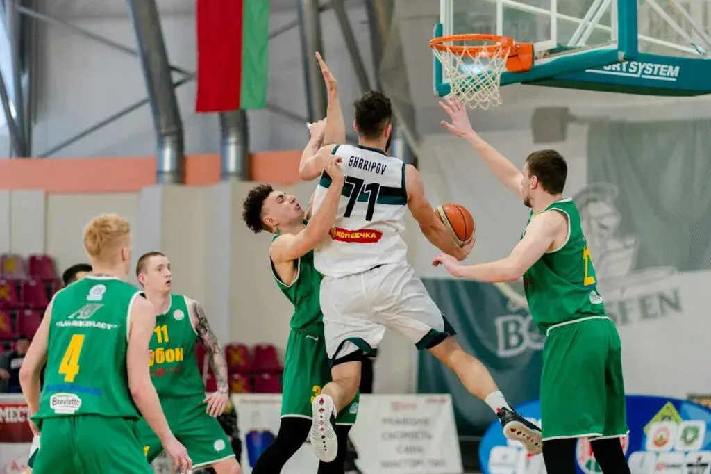 Чемпионат Беларуси по баскетболу. 12.02.2022. Борисфен - Рубон - 93:71. Могилев