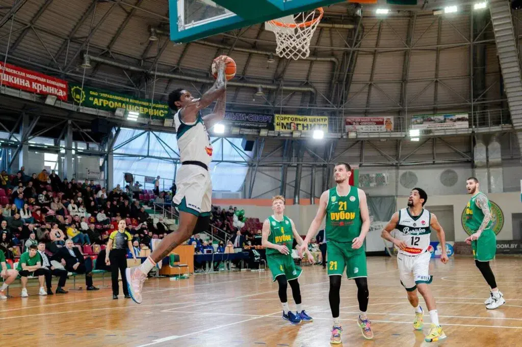 Чемпионат Беларуси по баскетболу. 12.02.2022. Борисфен - Рубон - 93:71. Могилев