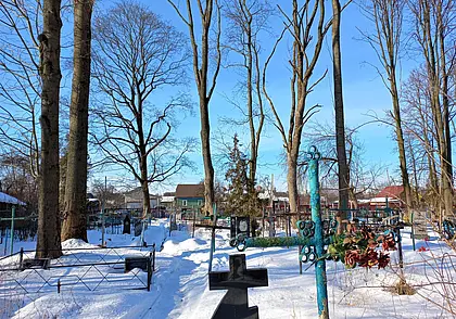 Успенское кладбище в Могилеве: завалы ликвидированы, работы завершаются