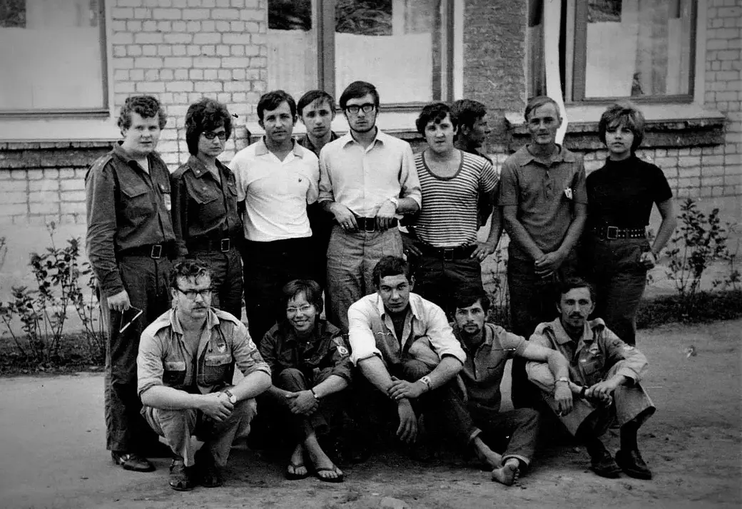Агитбригада на отдыхе... Начало 1970-х
