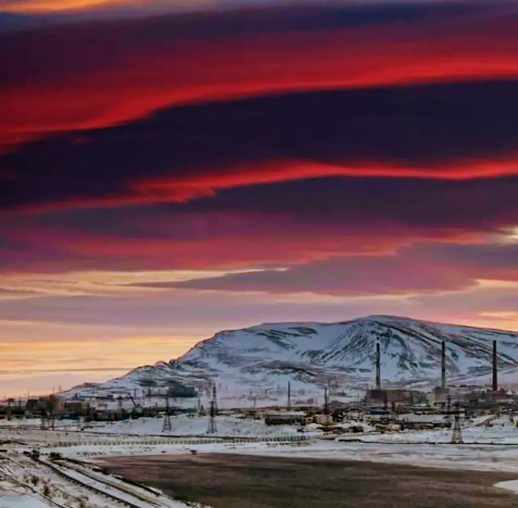 Волшебная красота Таймыра, февраль 2022 года