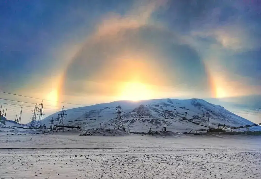 Волшебная красота Таймыра, февраль 2022 года