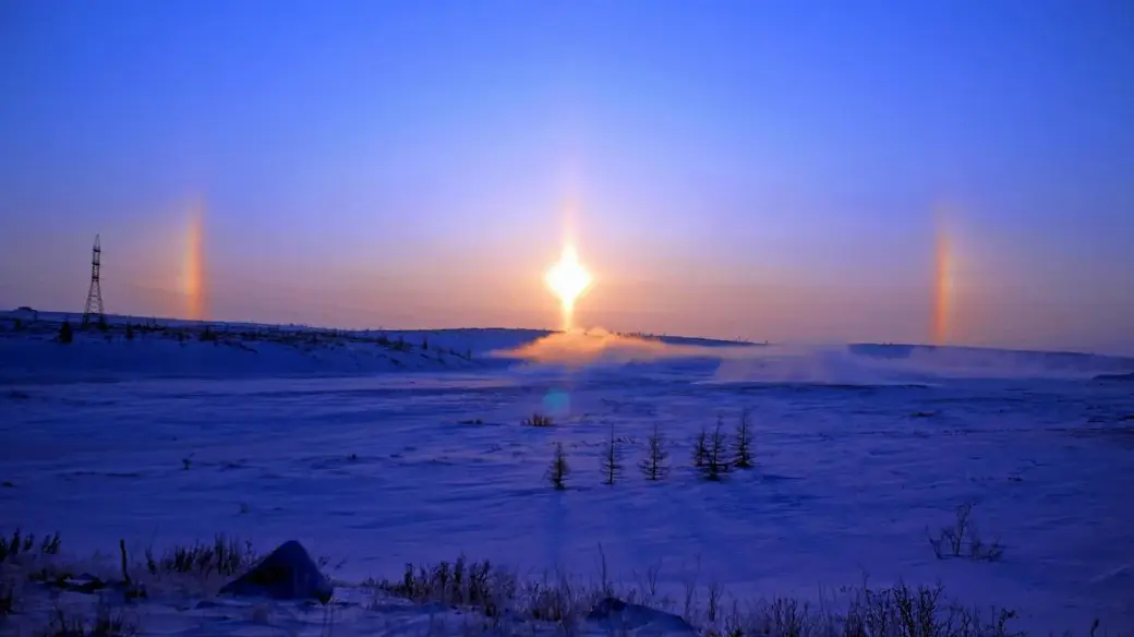 Волшебная красота Таймыра, февраль 2022 года