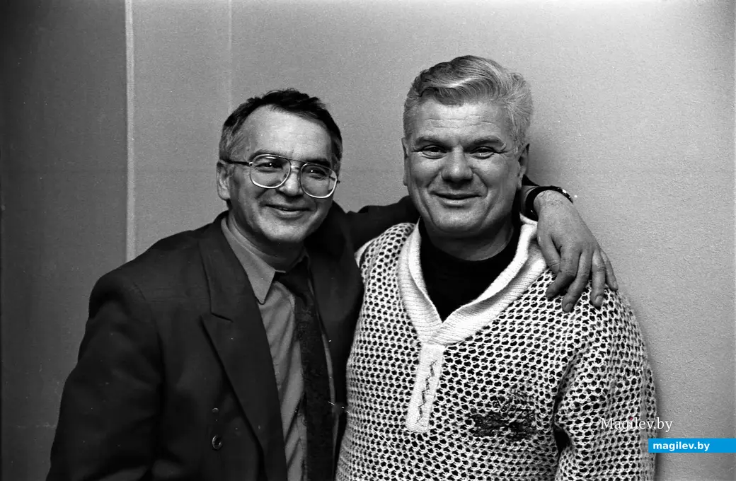 Борис Логовский и Николай Рудковский, Могилев, 1990-е годы