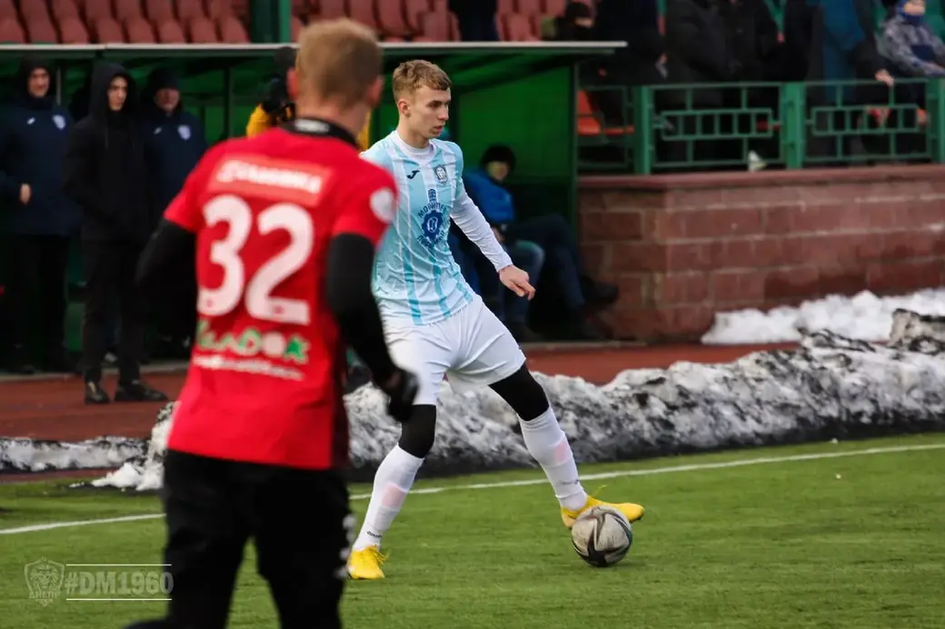 Футбольный клуб «Днепр» одолел в товарищеском матче бобруйскую «Белшину» - 2:1