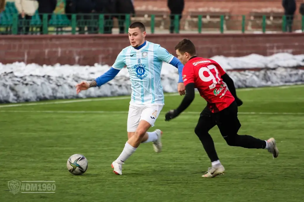 Футбольный клуб «Днепр» одолел в товарищеском матче бобруйскую «Белшину» - 2:1