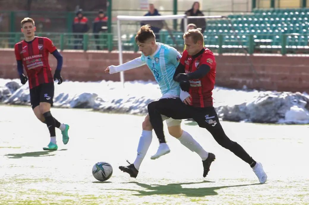 Футбольный клуб «Днепр» одолел в товарищеском матче бобруйскую «Белшину» - 2:1