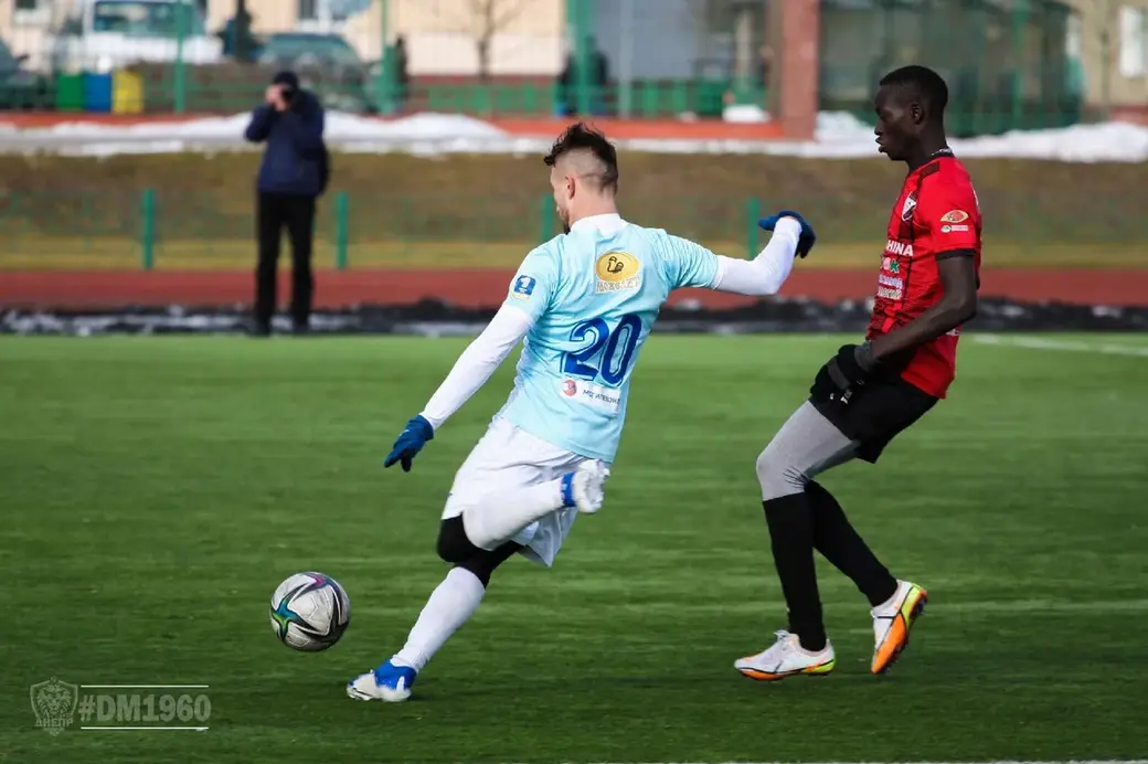 Футбольный клуб «Днепр» одолел в товарищеском матче бобруйскую «Белшину» - 2:1