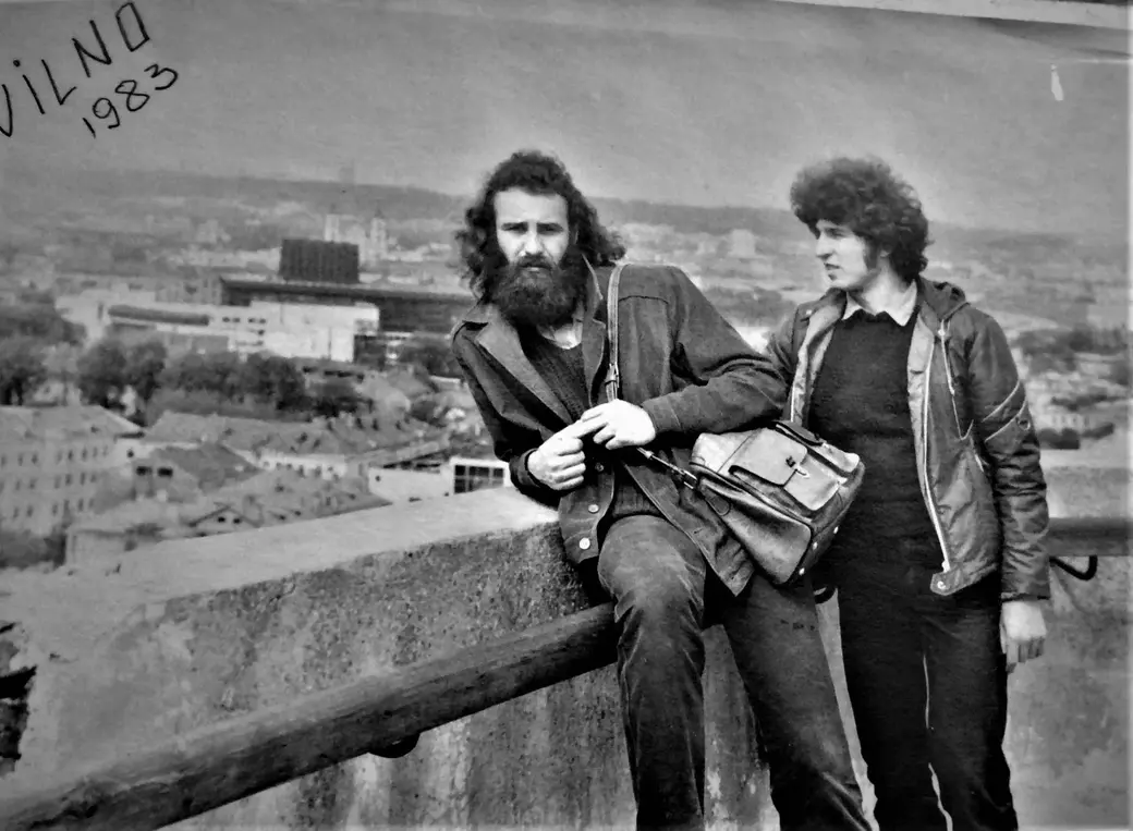 Миня и Серый. Вильнюс, 1983 год