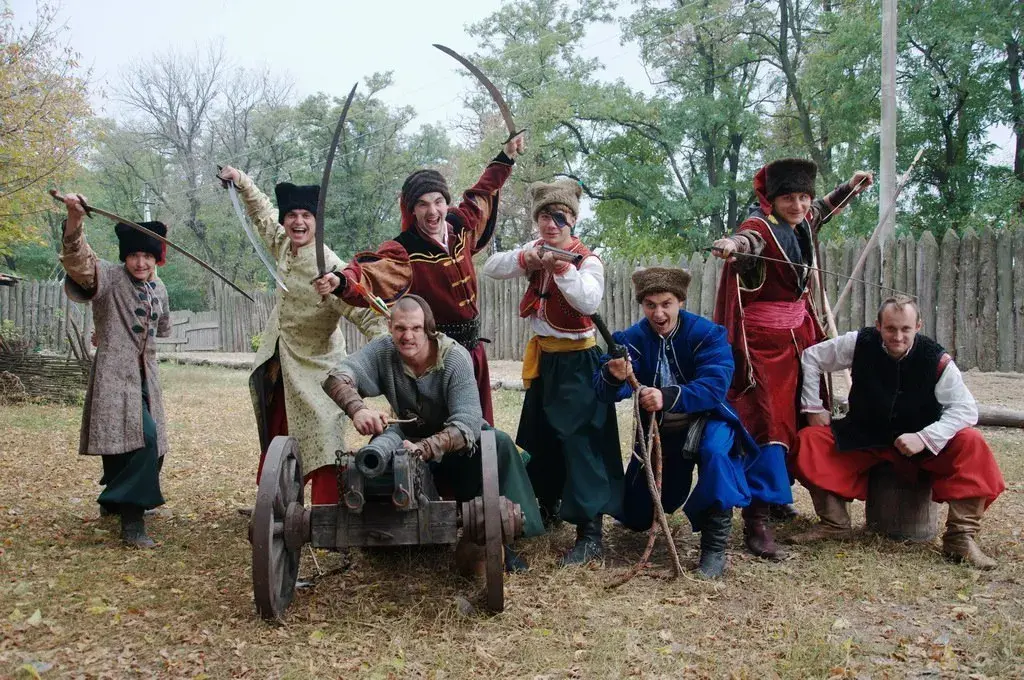 Запарожскія казакі. Фота мае ілюстрацыйны характар, forum.calorizator.ru