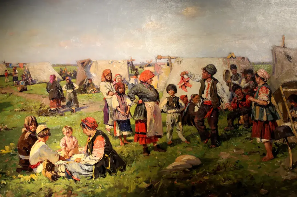 1.03.2022 год. Могилев. Музей Бялыницкого-Бирули. Выставка работ братьев Маковских.