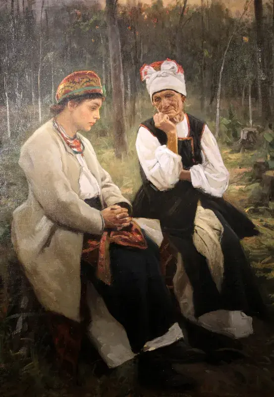 1.03.2022 год. Могилев. Музей Бялыницкого-Бирули. Выставка работ братьев Маковских.