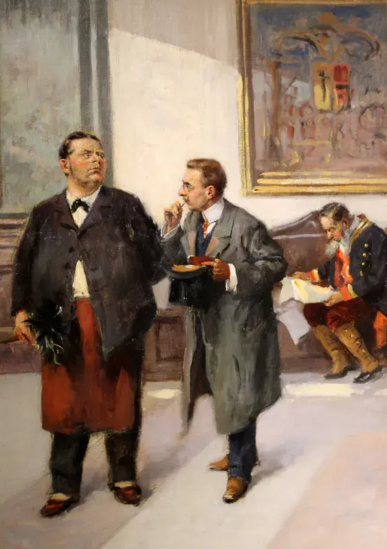 1.03.2022 год. Могилев. Музей Бялыницкого-Бирули. Выставка работ братьев Маковских.