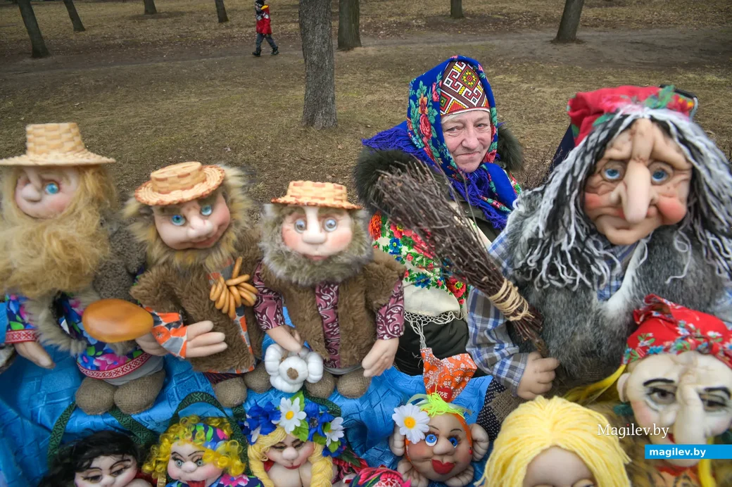06.03.2022. Бобруйск. Театрализованный праздник «Масленица» в городском парке культуры и отдыха