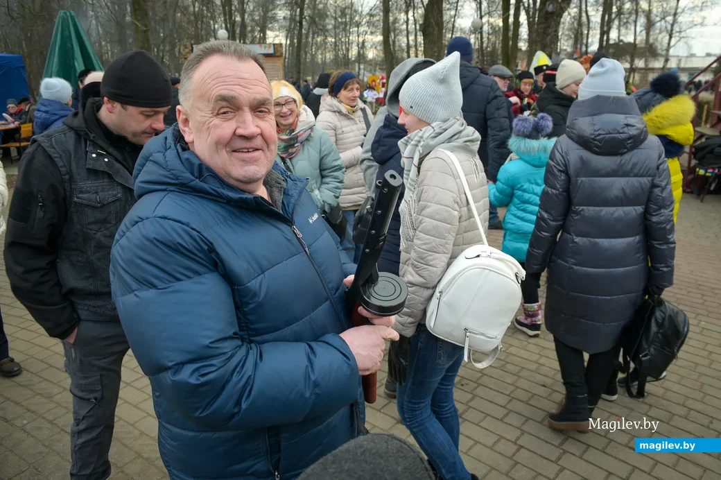 06.03.2022. Бобруйск. Театрализованный праздник «Масленица» в городском парке культуры и отдыха
