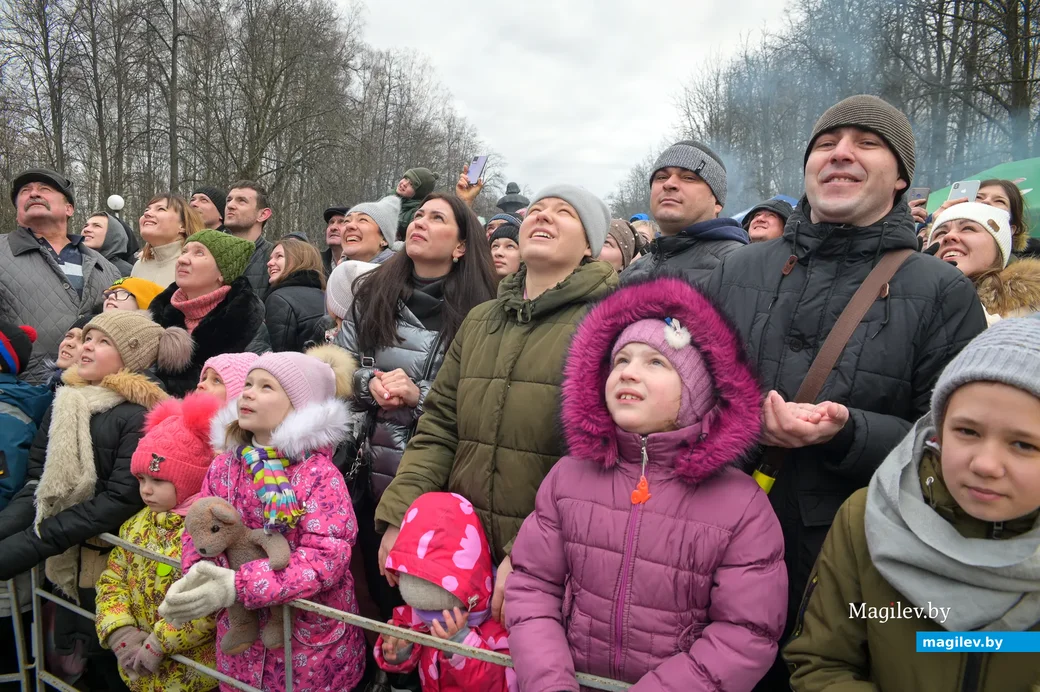 06.03.2022. Бобруйск. Театрализованный праздник «Масленица» в городском парке культуры и отдыха