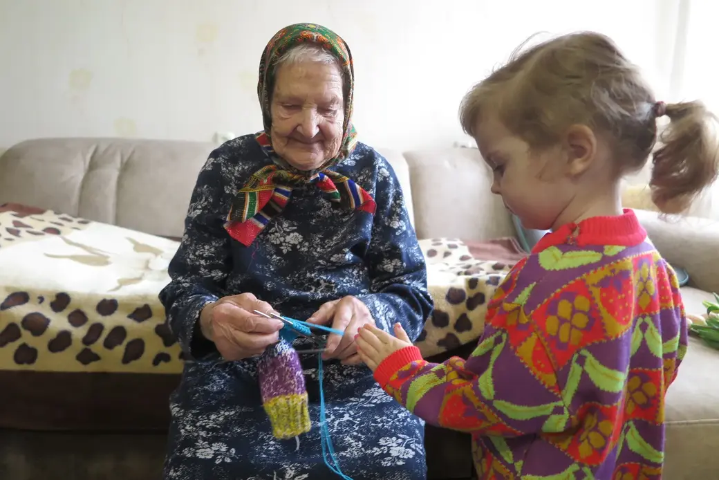 8.03.2022г. Могилев. У Ольги Александровны пятеро детей, девять внуков и три правнука