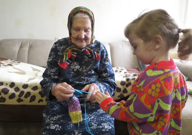 93-летняя Ольга Закурдаева: «Пятеро детей, девять внуков и три правнука – это и есть мое главное богатство»