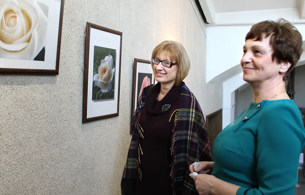 3.03.2022 год. Могилевский областной краеведческий музей. Выставка работ Юрия Кашлевского.