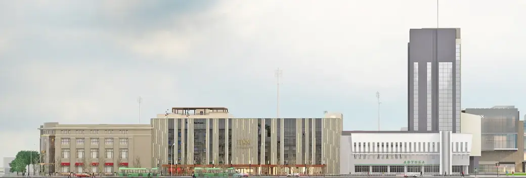 Проектное решение реконструкции здания ЦУМа.