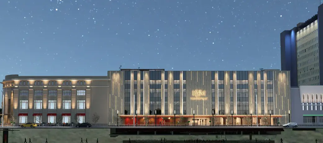 Проектное решение реконструкции здания ЦУМа.