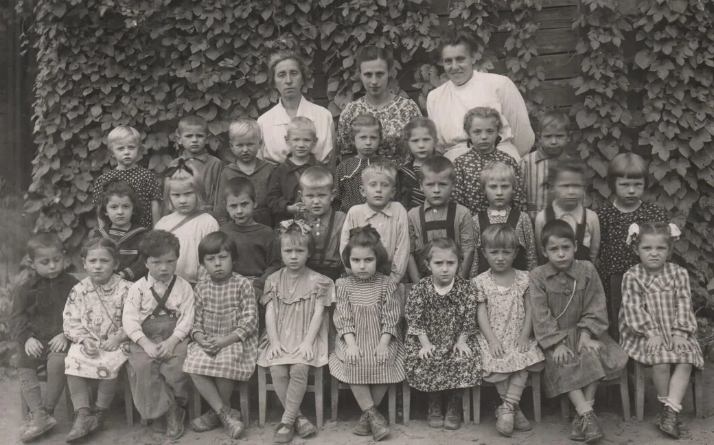 Воспитанники детского сада №4, 1951 год.
