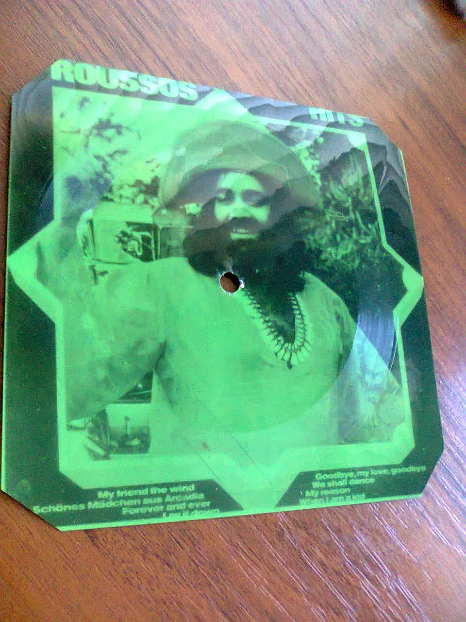 Лицевая сторона нашего диска