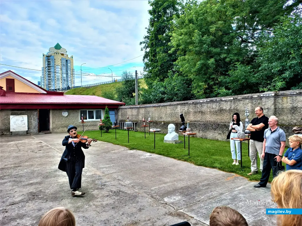 Творческая встреча с авторами проекта «Театральный дивертисмент». Могилев, 9.08.2022 г.