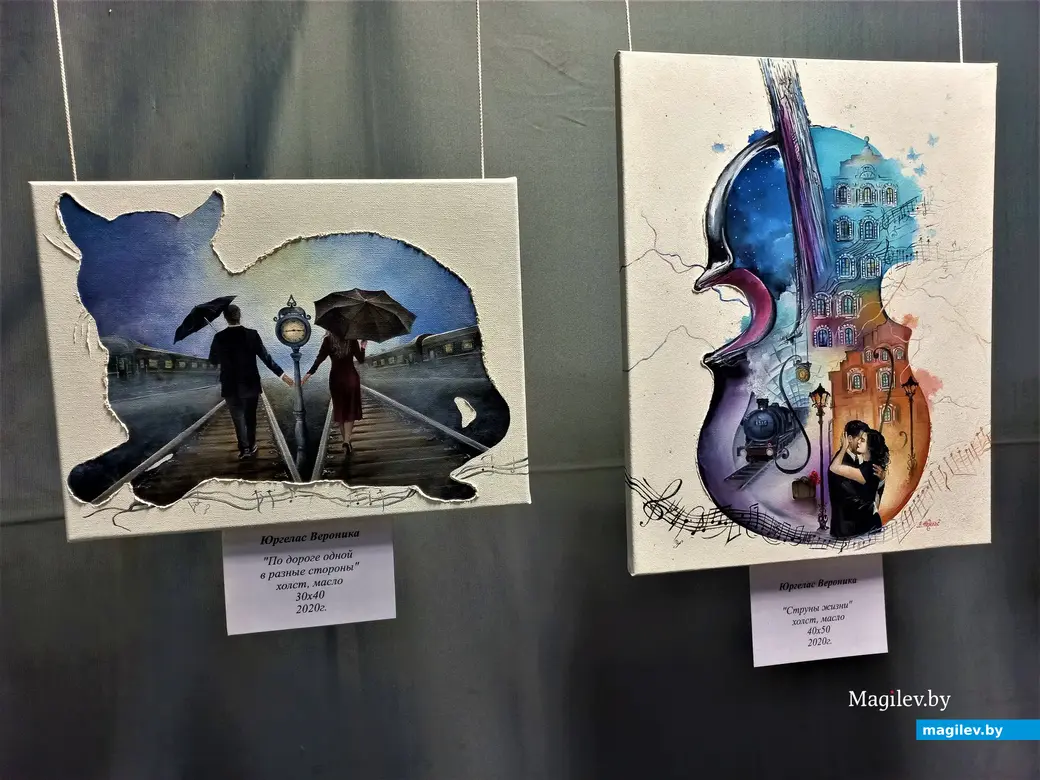 Творческая встреча с авторами проекта «Театральный дивертисмент». Работы скрипачки Вероники Юргелас. Могилев, 9.08.2022 г.