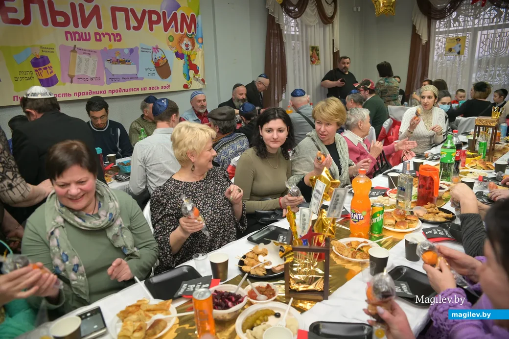 17.03.2022. Бобруйск. Пурим 5782 в Бобруйской синагоге