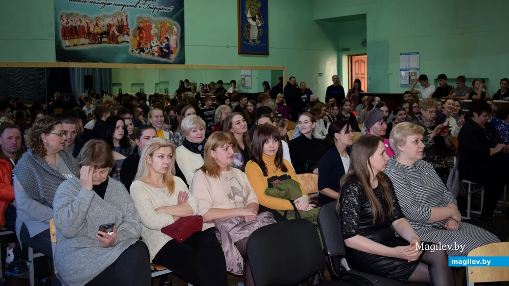 17.03.2022. Бобруйск. Конкурс «Мисс колледж» в гимназии-колледже искусств.
