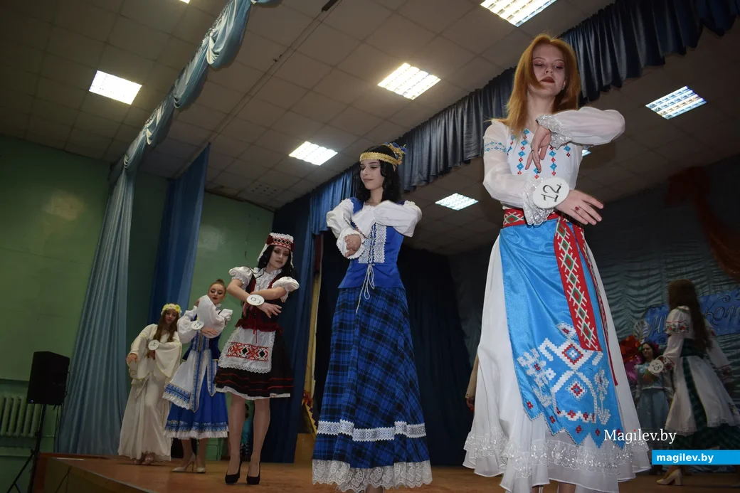 17.03.2022. Бобруйск. Конкурс «Мисс колледж» в гимназии-колледже искусств.