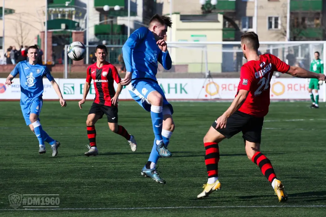 Первый матч Высшей лиги могилевский «Днепр» провел в Бобруйске. 20.03.2022