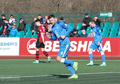 Первый матч Высшей лиги могилевский «Днепр» провел в Бобруйске