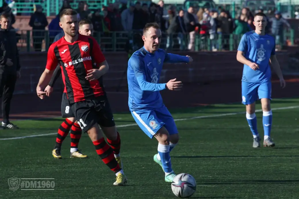 Первый матч Высшей лиги могилевский «Днепр» провел в Бобруйске. 20.03.2022