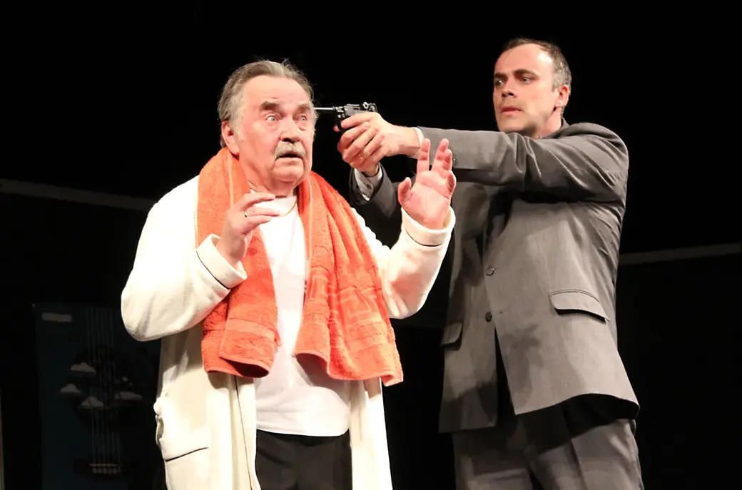 21.03.2022 год. Открытие Международного молодежного театрального форума «M@rt-контакт». Спектакль «Фальшивая нота» минского Театра-студии киноактера.