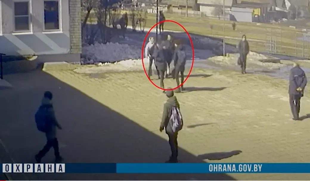 Скриншот видео Департамента охраны