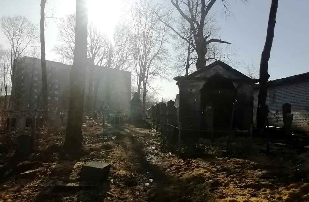 23.03.2022. Успенское кладбище в Могилеве.