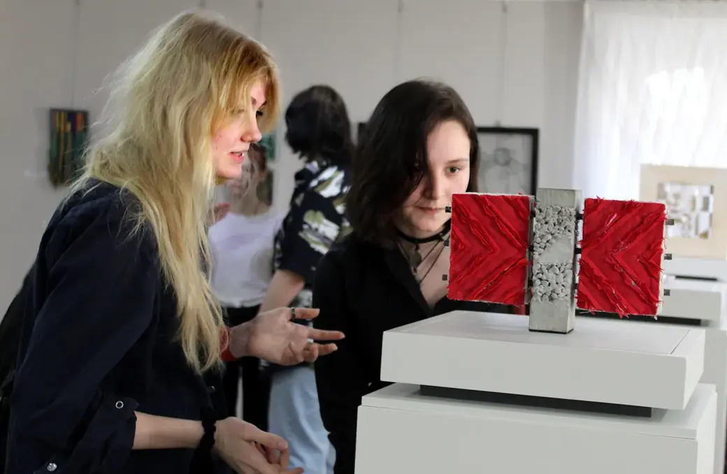 23.03.2022 год. Могилев. Музей Бялыницкого-Бирули. Выставка мини-текстиля «Внутри и снаружи».