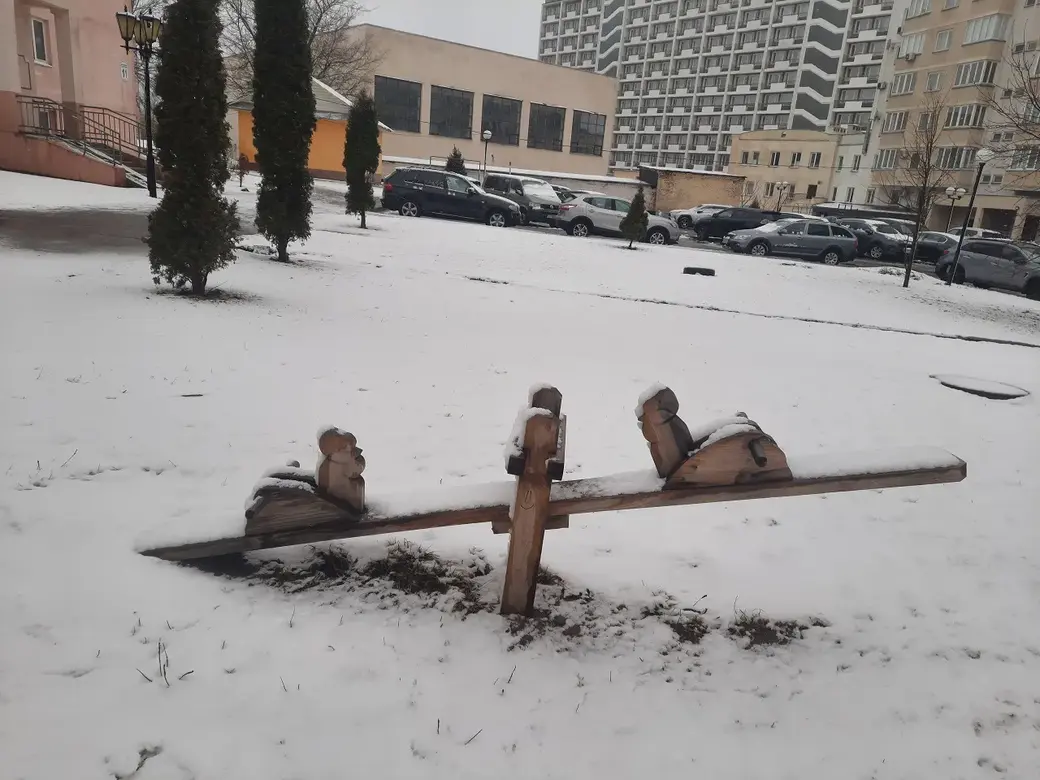 24.03.2022 г. В Могилев пришла «зима»