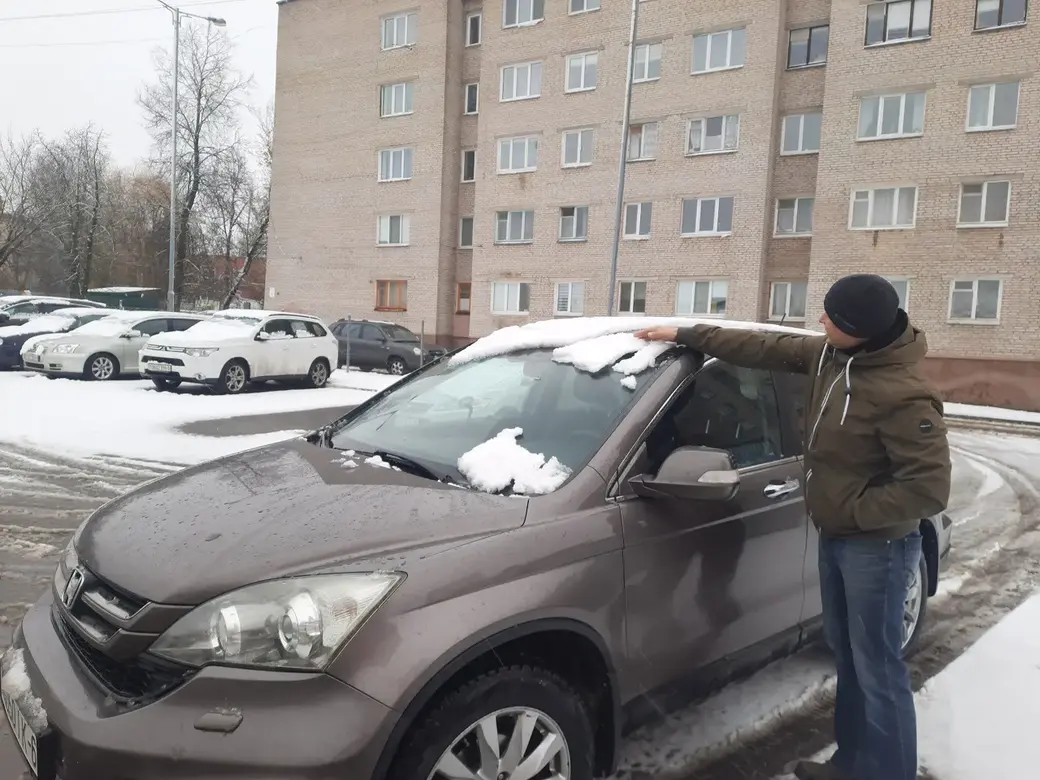 24.03.2022 г. В Могилев пришла «зима»