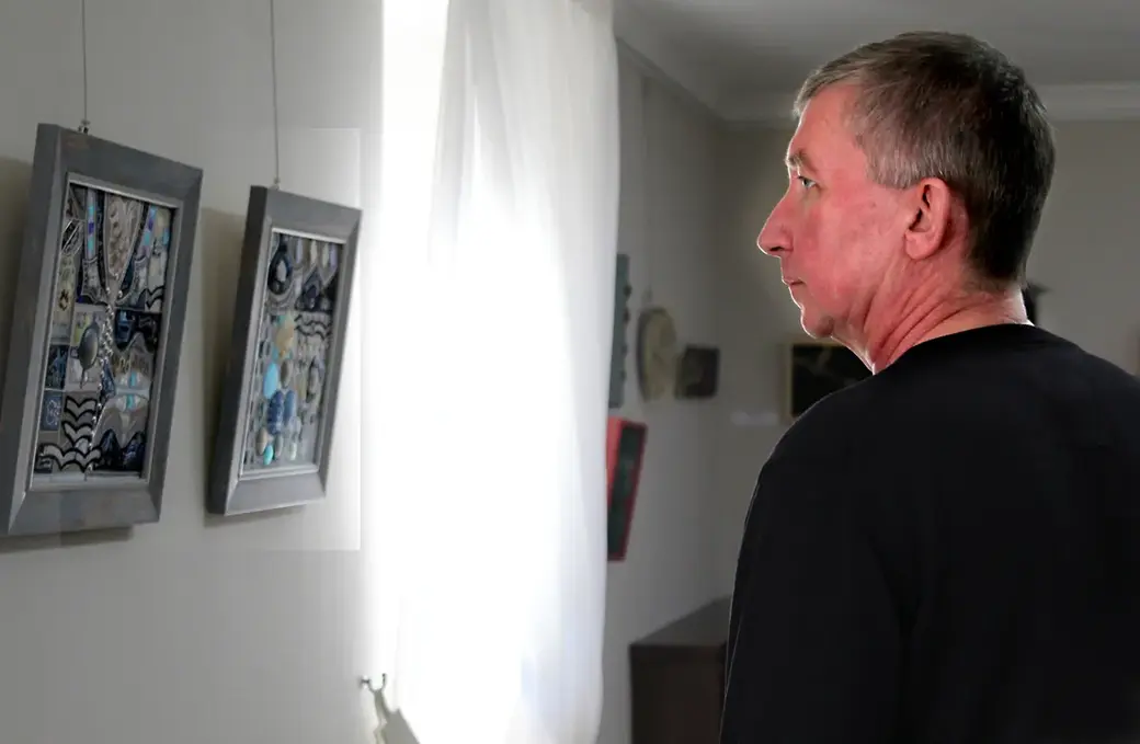 23.03.2022 год. Могилев. Музей Бялыницкого-Бирули. Выставка мини-текстиля «Внутри и снаружи».