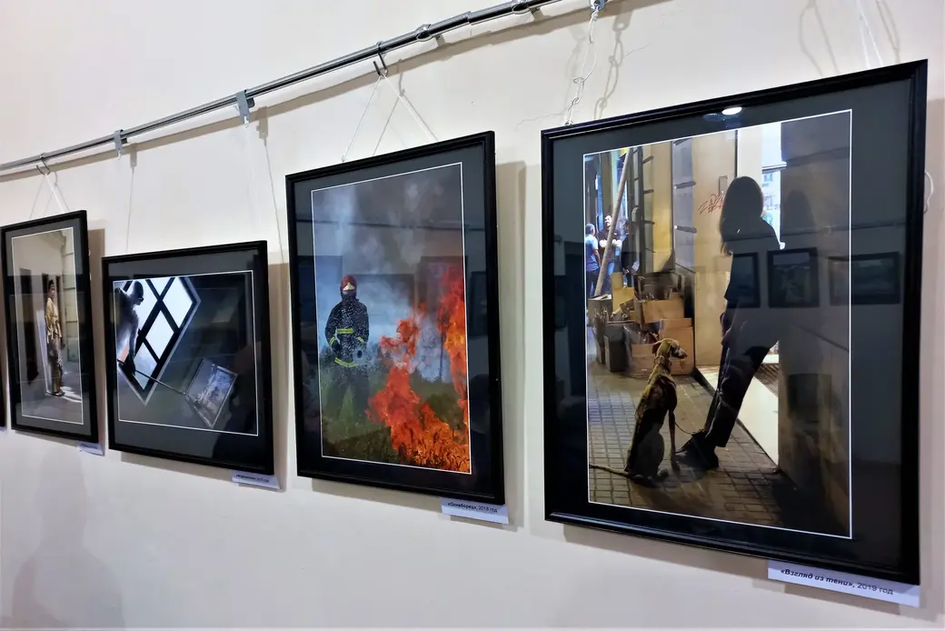 24.03.2022 г. Могилев. Открытие фотовыставки Ирины Калдаевой «Калейдоскоп воспоминаний».